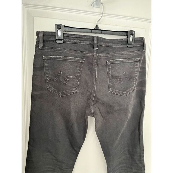 AG Adriano Goldschmied Premiere Skinny Straight Distressed Pocket Jeans - Picture 9 of 13